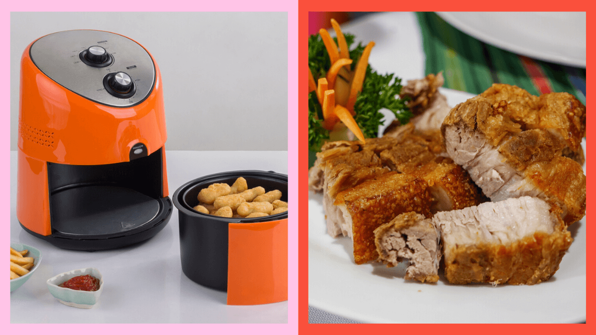 How do you use an air fryer for preparing food