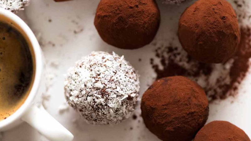 Turning ganache into truffles