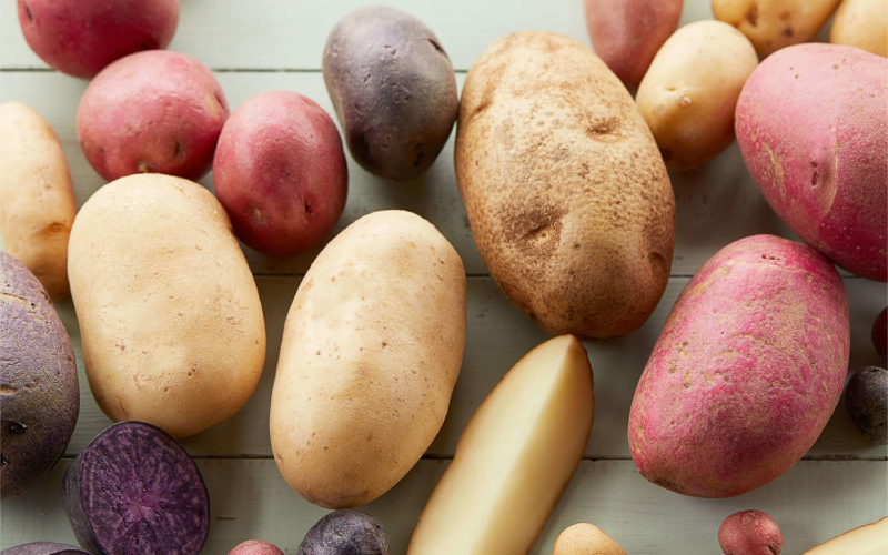 There are many types of potatoes